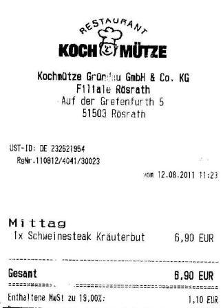 gwap Hffner Kochmtze Restaurant